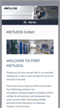 Mobile Screenshot of metlock.com